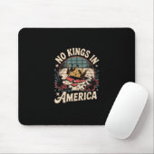 No Kings In America Retro Classic Muismat (Met muis)