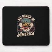 No Kings In America Retro Classic Muismat (Voorkant)