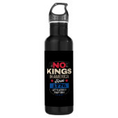 No Kings In America Retro Classic Waterfles (Voorkant)