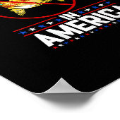 No Kings In America Save I Dissent Minimal Freedom Poster (Hoek)