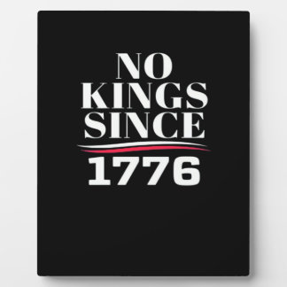 No Kings In America Since 1776 #1 Classic Fotoplaat