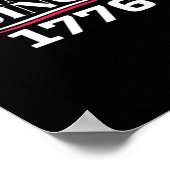 No Kings In America Since 1776 #1 Classic Poster (Hoek)