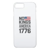 No Kings In America Since 1776 Creative Design Case-Mate iPhone Case (Achterkant)