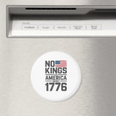 No Kings In America Since 1776 Creative Design Magneet (Insitu (Vaatwasser))