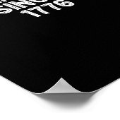 No Kings In America Since 1776 Democrats Patriotic Poster (Hoek)