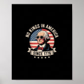 No Kings In America Since 1776 Design Poster (Voorkant)