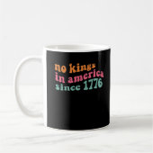 No Kings In America Since 1776 Freedom Classic Koffiemok (Links)