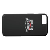 No Kings In America Since 1776 Freedom Spirit Look Case-Mate iPhone Case (Achterkant (Horizontaal))