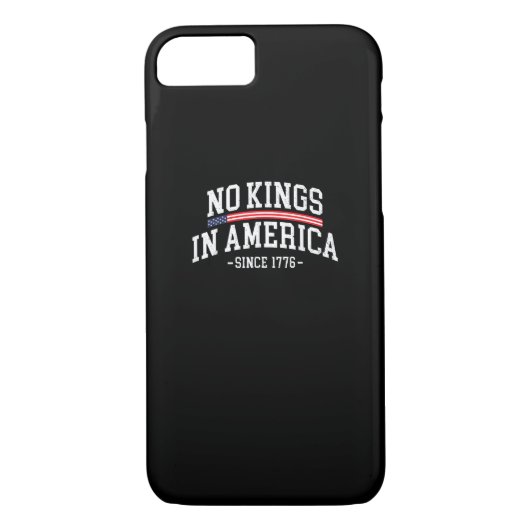 No Kings In America Since 1776 Freedom Spirit Look Case-Mate iPhone Case (Achterkant)