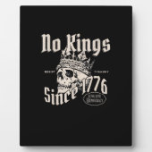 No Kings In America Since 1776 Freedom Spirit Look Fotoplaat (Voorkant)