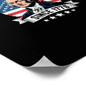 No Kings In America Since 1776 Funny Freedom Vibe Poster (Hoek)