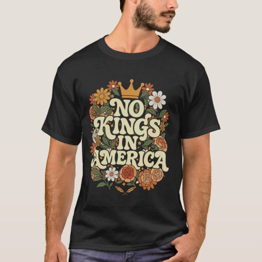 No Kings In America Since 1776  Historic Spirit C T-shirt (Voorkant)