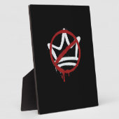 No Kings In America Since 1776 Minimal Clean Fotoplaat (Zijkant)