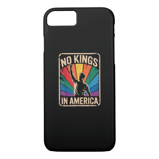 No Kings In America Since 1776 Patriotic Style Case-Mate iPhone Case (Achterkant)