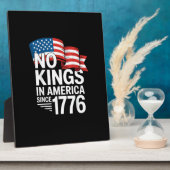 No Kings In America Since 1776 Protest Creative St Fotoplaat (Zijkant)