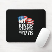 No Kings In America Since 1776 Protest Creative St Muismat (Met muis)