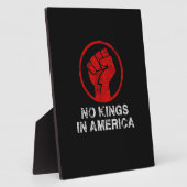 No Kings In America Since 1776 Resist 8647 US Flag Fotoplaat (Zijkant)