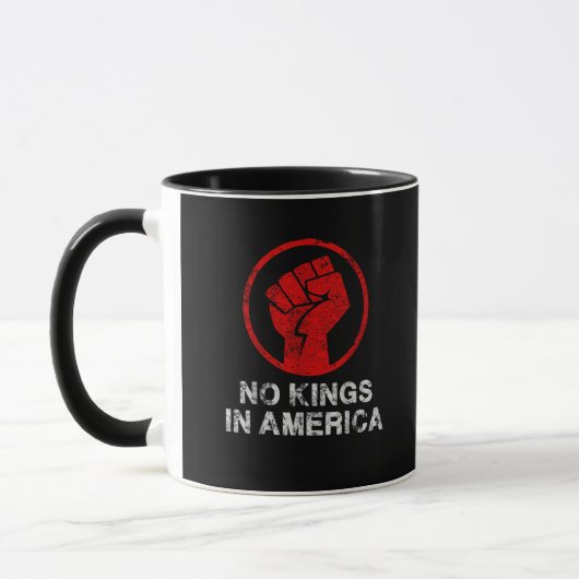No Kings In America Since 1776 Resist 8647 US Flag Mok (Links)