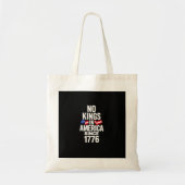 No Kings In America Since 1776 Simple Classic Tote Bag (Voorkant)