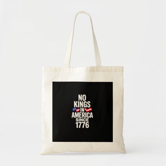 No Kings In America Since 1776 Simple Classic Tote Bag (Voorkant)