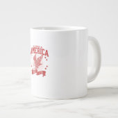 No Kings In America Since 1776 USA  Eagle Grote Koffiekop (Voorkant rechts)