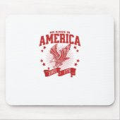 No Kings In America Since 1776 USA  Eagle Muismat (Voorkant)
