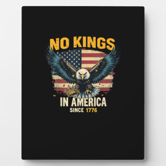 No Kings In America Since 1776 Vintage Graphic Fotoplaat