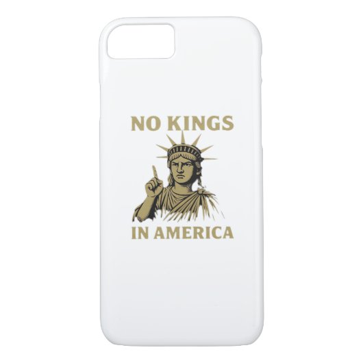 No Kings In America Statue Of  No Kings Day Protes Case-Mate iPhone Case (Achterkant)