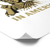 No Kings In America Statue Of  No Kings Day Protes Poster (Hoek)