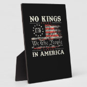 No Kings In America United States Independence Cla Fotoplaat (Zijkant)