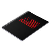 No Kings In America United States Independence Cla Notitieboek (Linkerzijde)