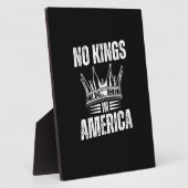 No Kings In America United States Independence Vin Fotoplaat (Zijkant)