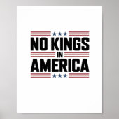 No Kings In America USA Creative Style Poster (Voorkant)