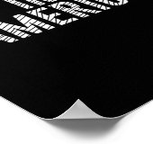 No Kings In America USA Flag Fingerprint Creative  Poster (Hoek)