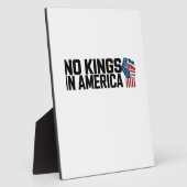 No Kings In America USA Vintage Graphic Fotoplaat (Zijkant)