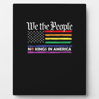 No Kings In America We The People Creative Design Fotoplaat