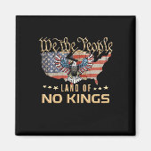 No Kings In America We The People Creative Style Magneet (Voorkant)
