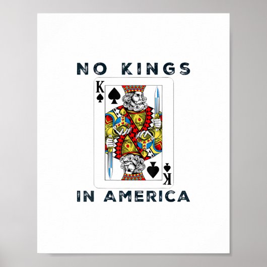 No Kings In America We The People Creative Style Poster (Voorkant)