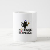No Kings In America We The People Political Minima Grote Koffiekop (Voorkant)