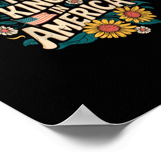 No Kings In America We The People Political Poster (Hoek)