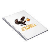 No Kings In America We The People Political Retro  Notitieboek (Rechterzijde)