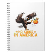 No Kings In America We The People Political Retro  Notitieboek (Voorkant)