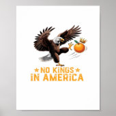 No Kings In America We The People Political Retro  Poster (Voorkant)