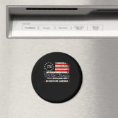 No Kings In America We The People Retro Cool Magneet (Insitu (Vaatwasser))