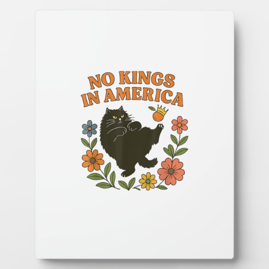 No Kings In America We The People Retro For Girl C Fotoplaat (Voorkant)