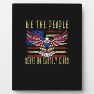 No Kings In America We The People Serve No Kings Fotoplaat