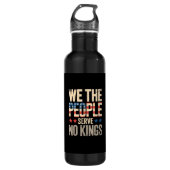 No Kings In America We The People Waterfles (Voorkant)