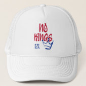 No Kings in the U.S.A. Trucker Hat - Blijf vrij Trucker Pet (Voorkant)