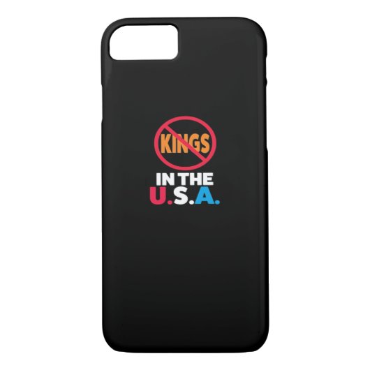 No Kings In The USA Case-Mate iPhone Case (Achterkant)