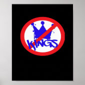 No Kings In The USA Classic Poster (Voorkant)